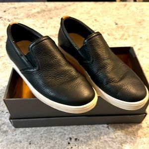 Ecco black powder leather women’s shoes